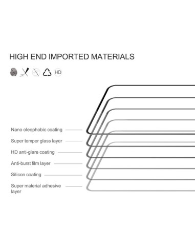 NILLKIN tempered glass 2.5D CP+PRO για Xiaomi Redmi Note 12 Pro/Pro+ 5G