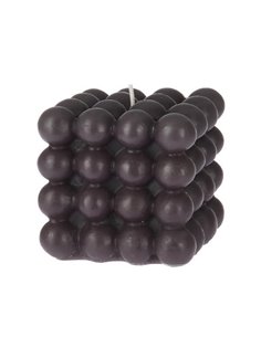 Κερί αρωματικό "Cube" 320γρ. 7,75x,75x,5εκ. ανθρακί