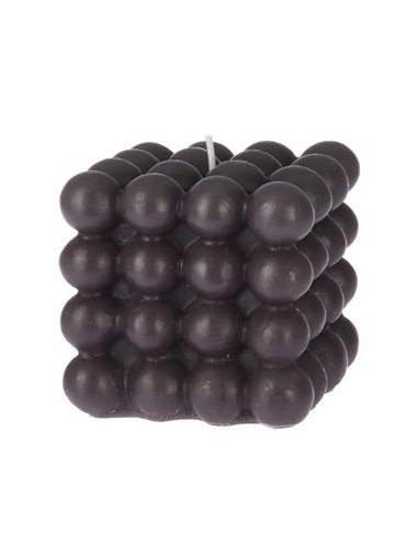 Κερί αρωματικό "Cube" 320γρ. 7,75x,75x,5εκ. ανθρακί