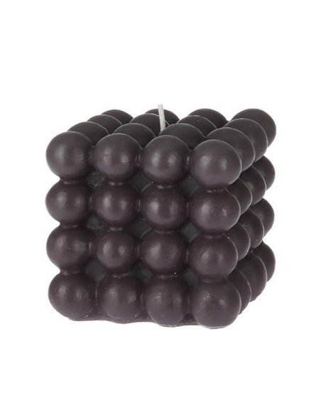 Κερί αρωματικό "Cube" 320γρ. 7,75x,75x,5εκ. ανθρακί