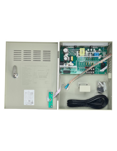 POWERTECH τροφοδοτικό CP1204-5A-B για CCTV, DC12V/5A, 4 κανάλια