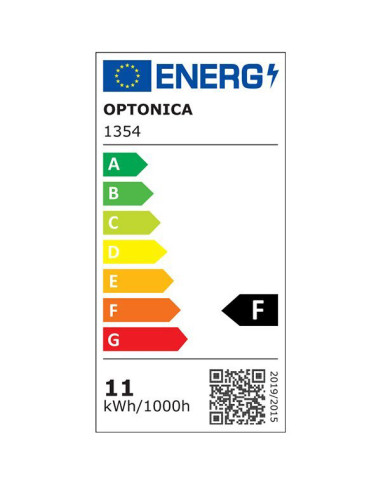 OPTONICA LED λάμπα A60 1354, 10.5W, 6000K, E27, 1055lm