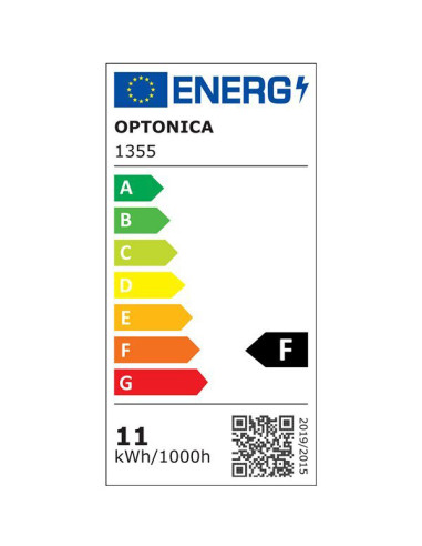 OPTONICA LED λάμπα A60 1355, 10.5W, 4500K, E27, 1055lm