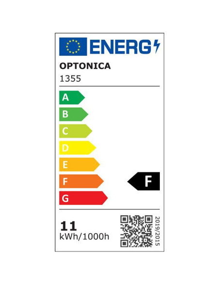 OPTONICA LED λάμπα A60 1355, 10.5W, 4500K, E27, 1055lm