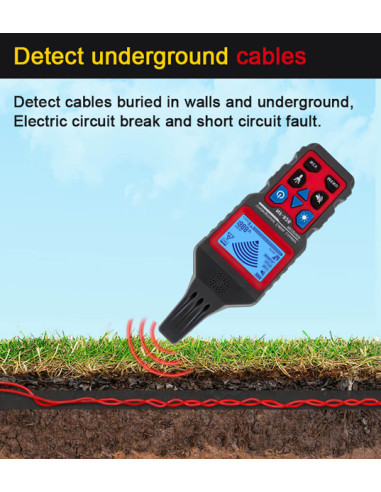 NOYAFA ανιχνευτής καλωδίων & σωλήνων NF-826