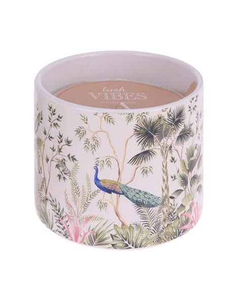 Κερί αρωματικό σε κεραμικό βαζάκι Ø10,4xY8,5εκ. vibes