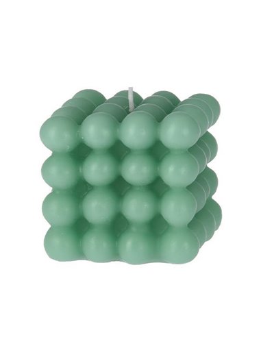 Κερί αρωματικό "Cube" 320γρ. 7,75x,75x,5εκ. Πράσινο