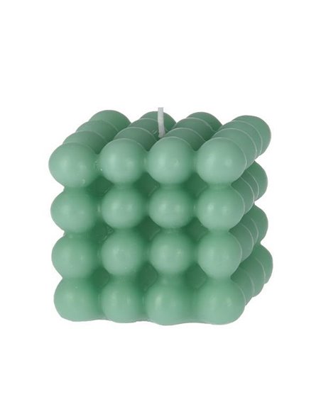 Κερί αρωματικό "Cube" 320γρ. 7,75x,75x,5εκ. Πράσινο