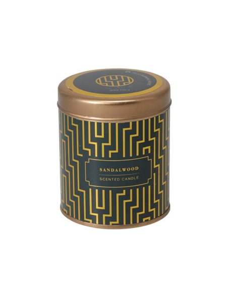 Αρωματικό κερί Mocca Royals sandalwood 100ml Y8xØ7εκ.