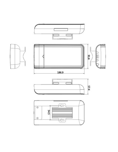 HIKVISION outdoor wireless CPE DS-3WF02C-5AC/O, 867Mbps 5GHz, 12dBi