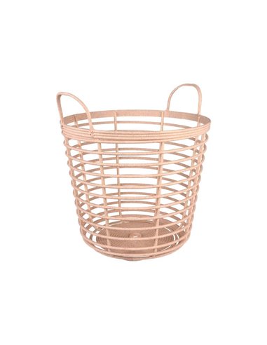 Καλάθι αποθήκευσης ή απλύτων μπεζ Υ40,2x Ø37,4εκ.