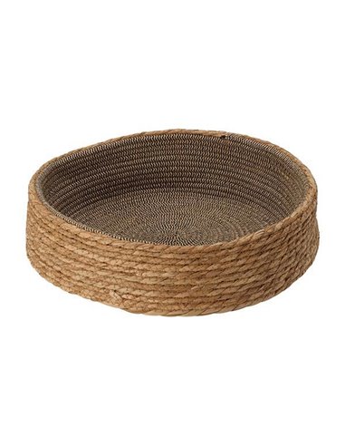 Καλάθι ψάθινο Ø40xY10εκ.