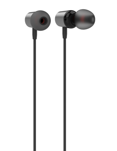 LDNIO earphones με μικρόφωνο HP03, 3.5mm σύνδεση, Φ10mm, 1.2m, μαύρα