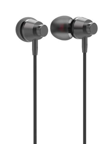 LDNIO earphones με μικρόφωνο HP05, 3.5mm σύνδεση, Φ10mm, 1.2m, γκρι