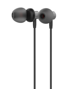 LDNIO earphones με μικρόφωνο HP06, 3.5mm σύνδεση, Φ10mm, 1.2m, μαύρα