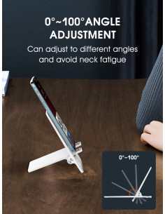 LDNIO βάση smartphone MG06, foldable, 4.7-7.2", λευκή