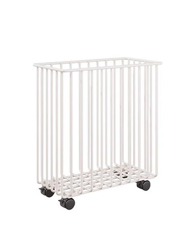 Καλάθι αποθήκευσης λευκό Υ44x40x20,5εκ.