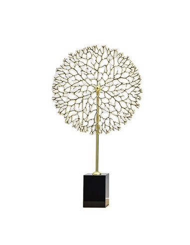 Επιτραπέζιο διακοσμητικό "Dandelion", μεταλλικό, 28x51εκ.