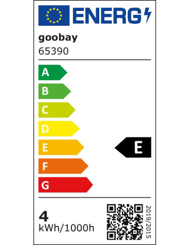 GOOBAY LED λάμπα candle 65390, E14, Filament, 4W, 2700K, 470lm