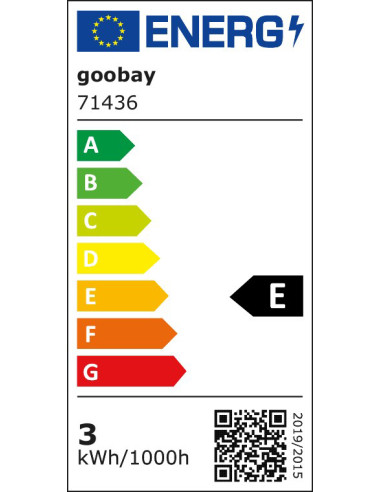 GOOBAY LED λάμπα 71436, G9, 3W, 2700K, 350lm, IP44