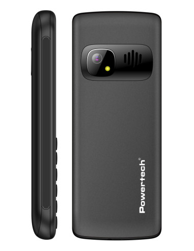 POWERTECH κινητό τηλέφωνο Sentry 4G Bar, 2.4", dual SIM, με κάμερα, μαύρο