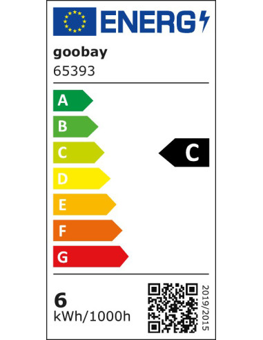 GOOBAY LED λάμπα candle 65393, E14, Filament, 6W, 2700K, 1055lm