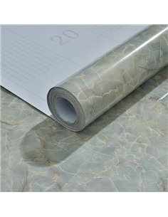 Αυτοκόλλητο διακοσμητικό ρολό με όψη βεραμάν μάρμαρο 60x100εκ.