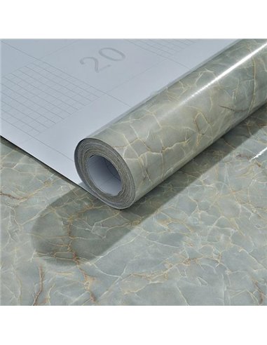 Αυτοκόλλητο διακοσμητικό ρολό με όψη βεραμάν μάρμαρο 60x100εκ.