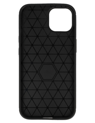 POWERTECH θήκη Carbon MOB-1928 για iPhone 15, μαύρη