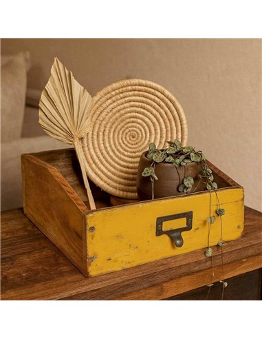 Κουτί Α4 Nextdeco Tribeca ανακυκλωμένο ξύλο teak Y12x33x24εκ.