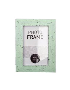 Κορνίζα πράσινη Υ18x13εκ., απομίμηση ξύλου