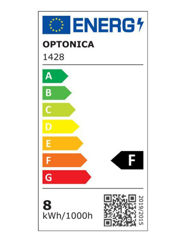 OPTONICA LED λάμπα candle C37 1428, 8W, 6000K, 710lm, E14