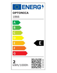 OPTONICA LED λάμπα G45 1866, Filament, 2W, 2700K, 200lm, E27
