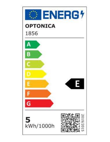 OPTONICA LED λάμπα A60 1856, Filament, 5W, 2700K, 600lm, E27