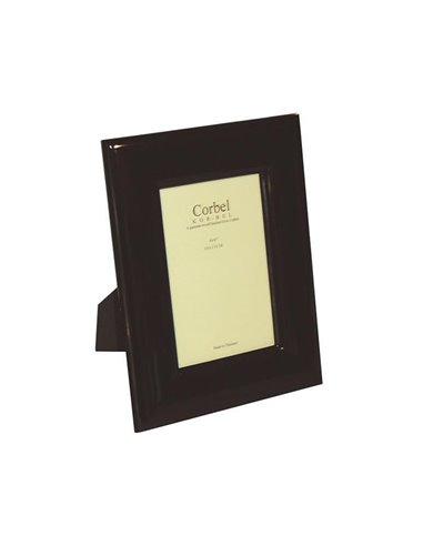 Κορνίζα ξύλινη μαύρη για φωτό 10x15εκ.