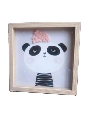 Διακοσμητικό κάδρο πάντα Υ20x20x2,7εκ.