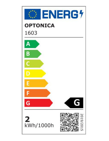 OPTONICA LED λάμπα 1603, 2W, 2800K, 180lm, G4