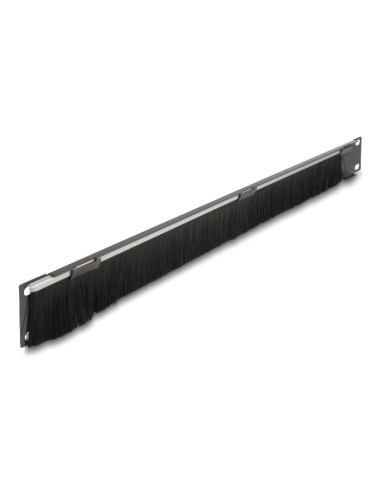 DELOCK βούρτσα προστασίας για καμπίνα 66750, 19"/1U, 44x483mm, μαύρο