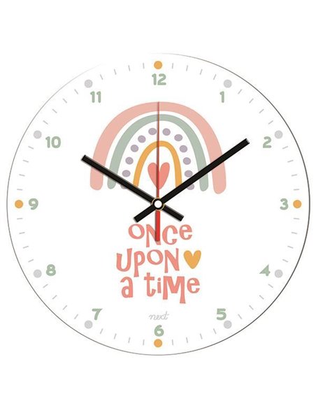 Νext ρολόι Ø31εκ. "Once upon a time"
