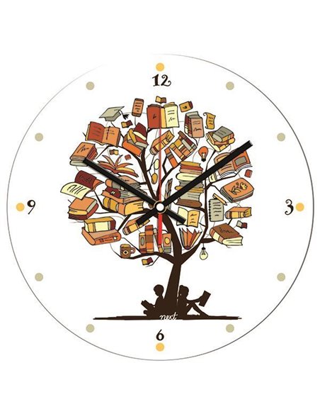 Νext ρολόι Ø31εκ. "Δέντρο της Γνώσης"