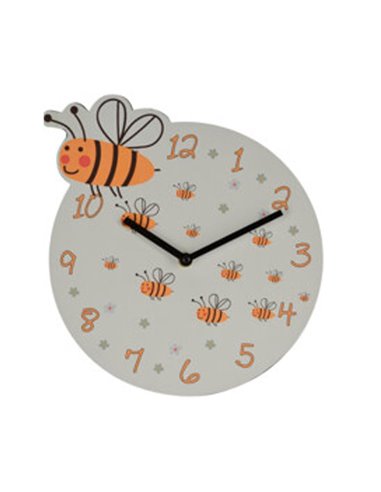 Ρολόι τοίχου "Μέλισσα" Ø26εκ.