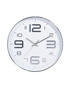 Ρολόι τοίχου λευκό Ø30.5εκ.