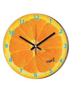 Νext ρολόι Ø31εκ. "πορτοκάλι"