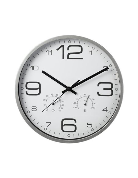 Ρολόι τοίχου λευκό Ø30.5εκ.