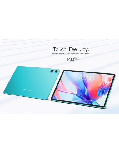 TECLAST tablet P30, 10.1", 4/64GB, Android 14, 6000mAh, μπλε