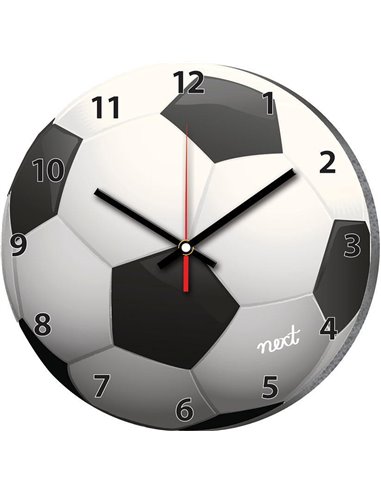 Next ρολόι Ø31εκ. "μπάλα ποδοσφαίρου"