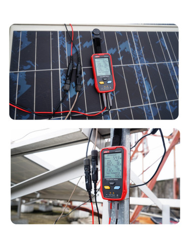 UNI-T tester φωτοβολταϊκών πάνελ UT673PV, 5~800W, 0~35A, 12~60V