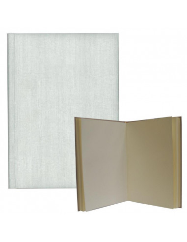 Νext βιβλίο εντυπώσεων λευκό, Α4 portrait, 80 σαμουά φύλλα 120γρ.