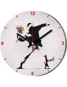 Νext ρολόι Ø31εκ. "διαδηλωτής"