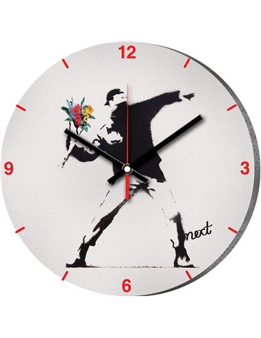 Νext ρολόι Ø31εκ. "διαδηλωτής"